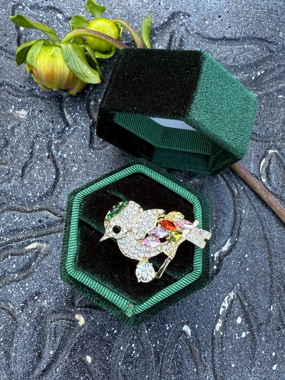 Bird Brooch modern piece